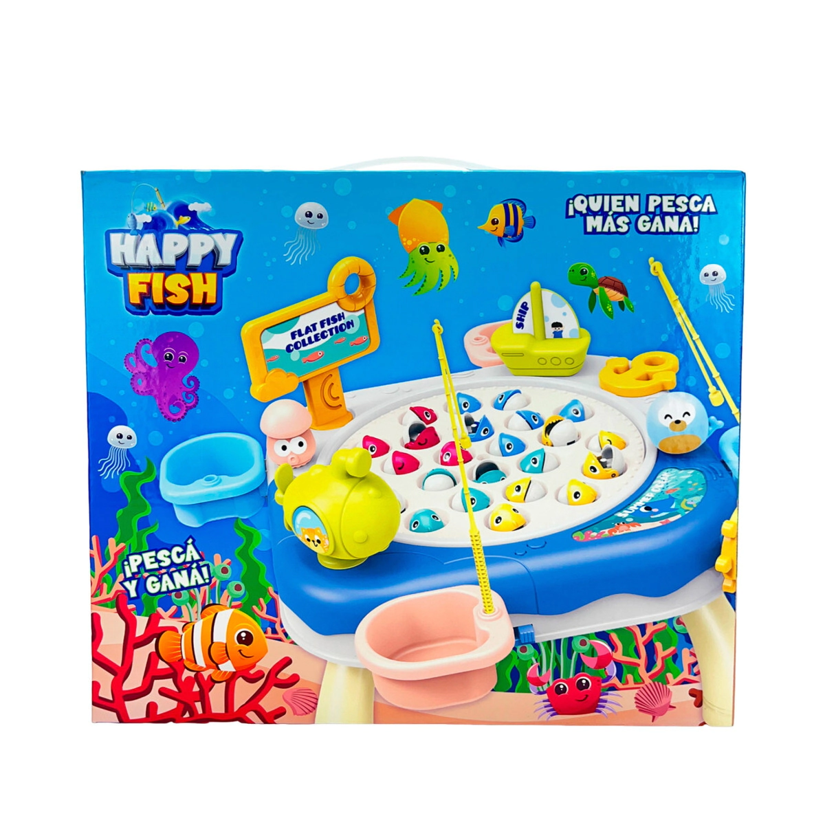 SUPER SET DE PESCA MESITA A PILA
