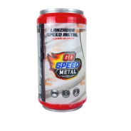 BOTELLA LANZADORA CON AUTO METALICO INCLUIDO