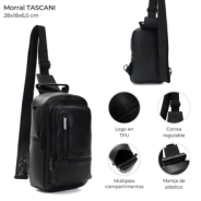 MORRAL TASCANI 28x18x6,5 CM