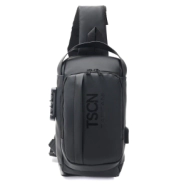 MORRAL SLING TASCANI CON CERRADURA Y USB 32x18x10 CM