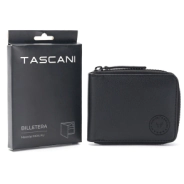 BILLETERA TASCANI CON CIERRE 11x7 CM