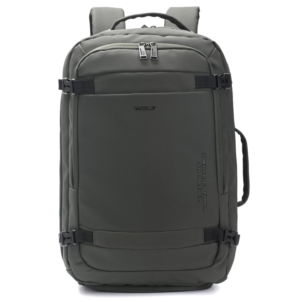 MOCHILA TRAVEL GO WANDERLUST ARMY 18"