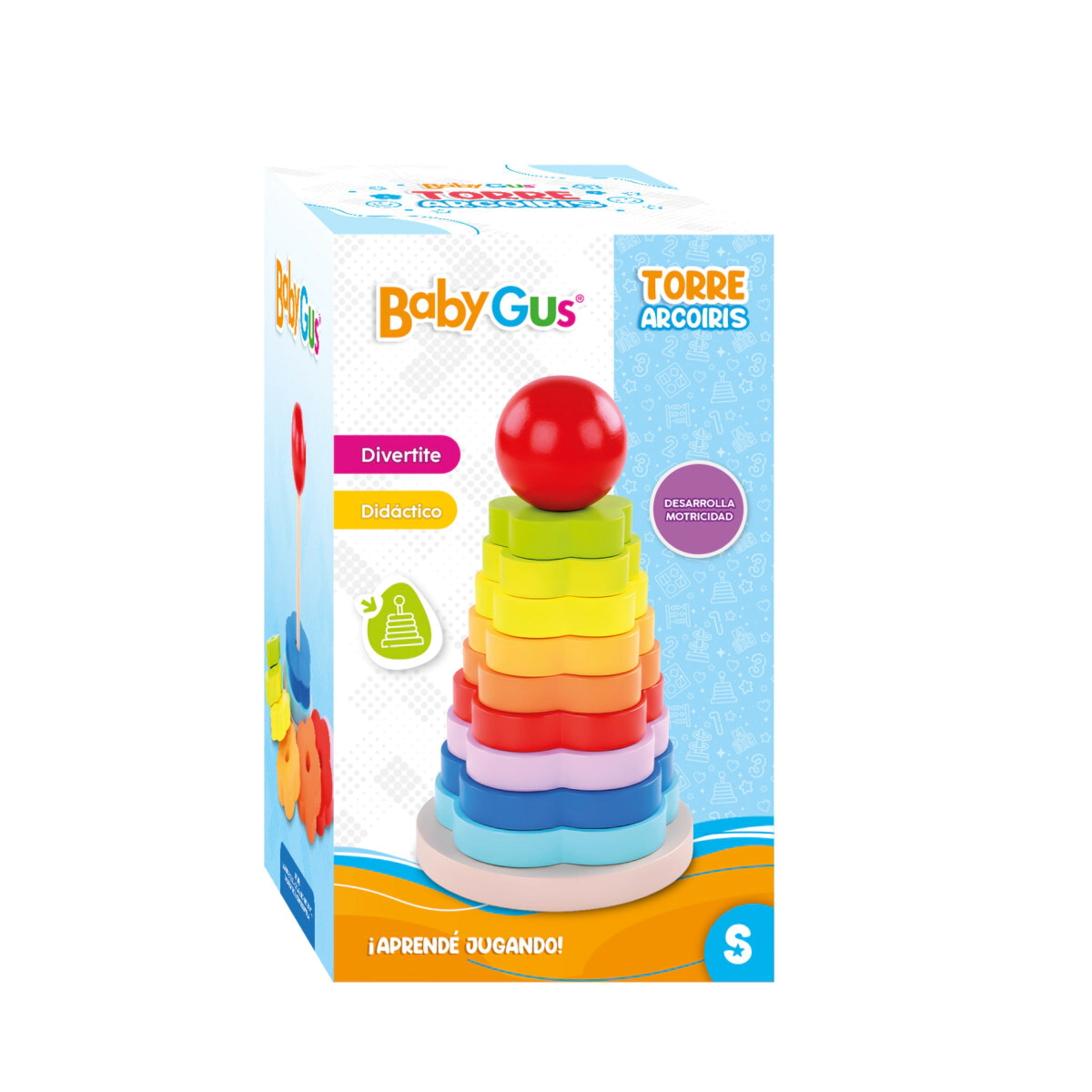 JUEGO DE AROS APILABLES BABYGUS