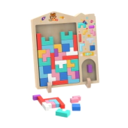JUEGO TETRIS DE MADERA BABYGUS