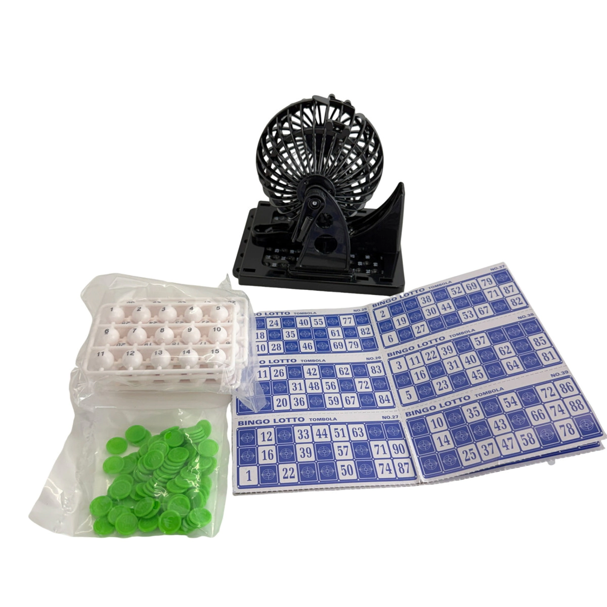 JUEGO DE BINGO 90 NUMEROS