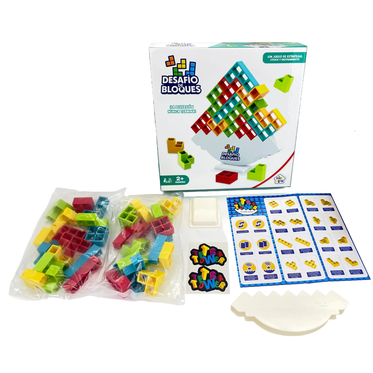JUEGO DE MESA GRAN TETRIS 32 PIEZAS