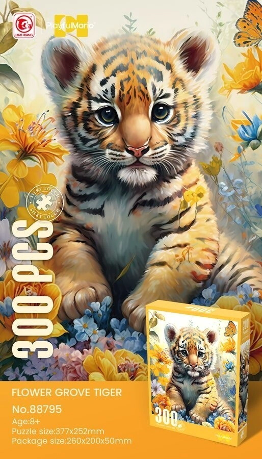 ROMPECABEZAS TIGRE 300 PIEZAS (88795)
