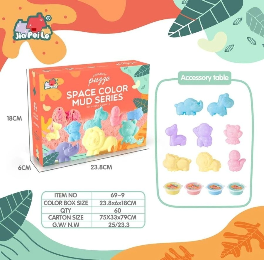 SET DE MASA DIY ANIMALES (69-9)