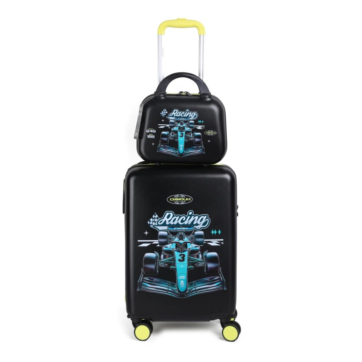 VALIJA CARRY ON INFANTIL RACING CAR CHIMOLA