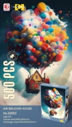ROMPECABEZAS DE TERCIOPELO DE 500 PIEZAS - CASA DE GLOBOS AEROST&Aacute;TICOS