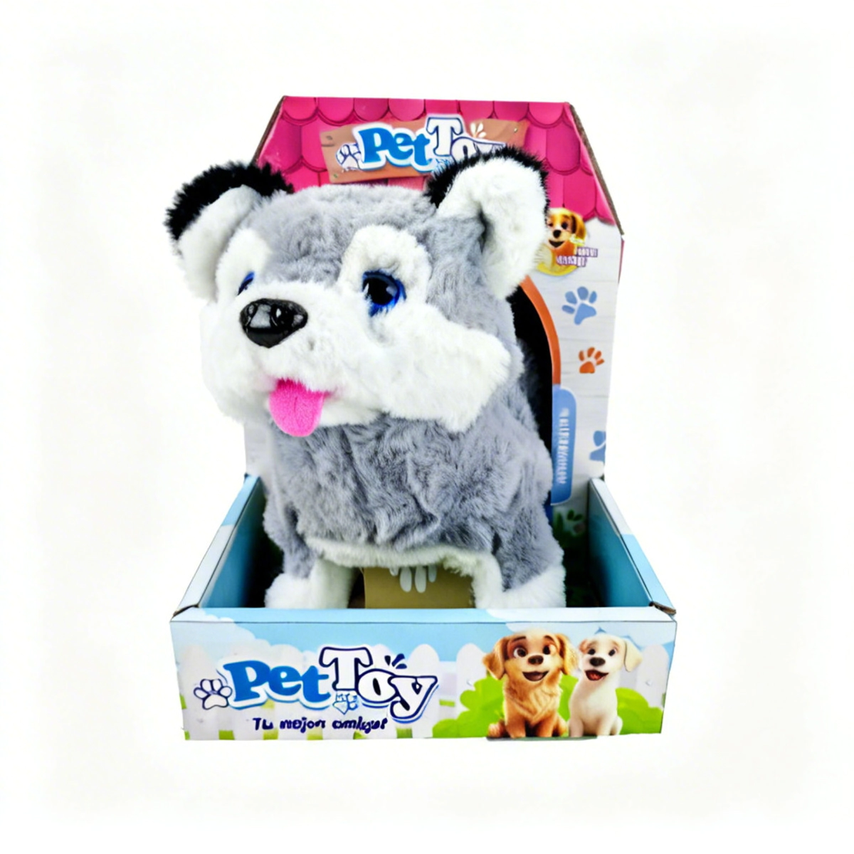 MASCOTA DE PELUCHE PERRO CON SONIDO