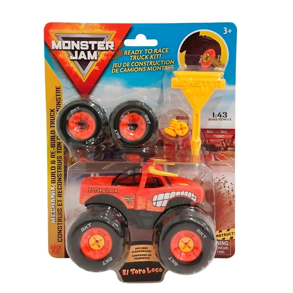 AUTO MONSTER JAM 1:43 EL TORO LOCO