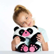 ALMOHADA DE VIAJE INFANTIL CHI CHI EL PANDA TRAVEL BLUE