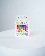 MINI BOLIGRAFOS ROLLER TINTA GEL CON GLITTER X6 KIRUKI