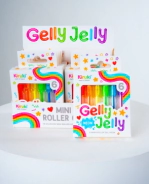 MINI BOLIGRAFO ROLLERS TINTA GEL NEON X6 KIRUKI