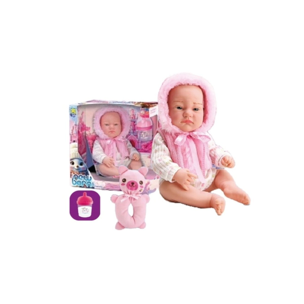 MU�ECA NEW BORN - ABRIGADITA