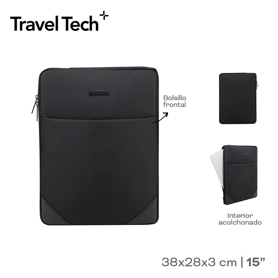 FUNDA CASE PARA COMPUTADORA TRAVEL TECH