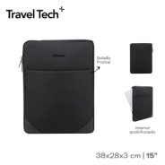 FUNDA CASE PARA COMPUTADORA TRAVEL TECH