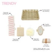 SET BA&Ntilde;O TRENDY