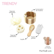 SET BA&Ntilde;O TRENDY