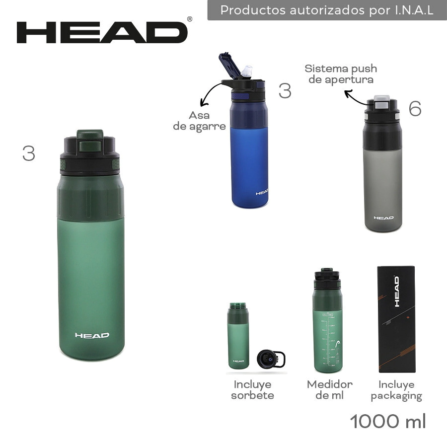 BOTELLA HEAD