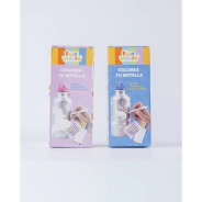 KIT COLOREO BOTELLA FUN WORLD RANIBOW FW