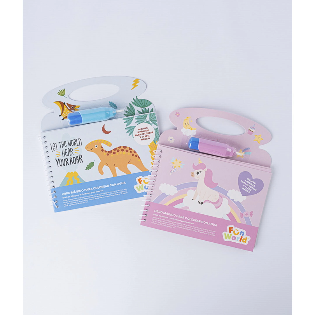 LIBRO MAGICO AGUA FUN WORLD RAINBOW FW