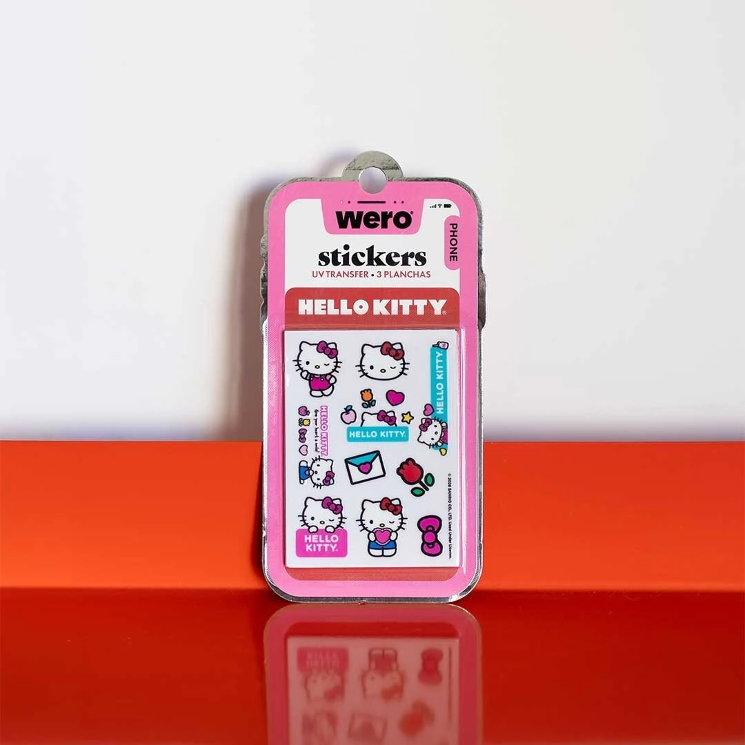 STICKERS PARA EL TELEFONO HELLO KITTY WERO