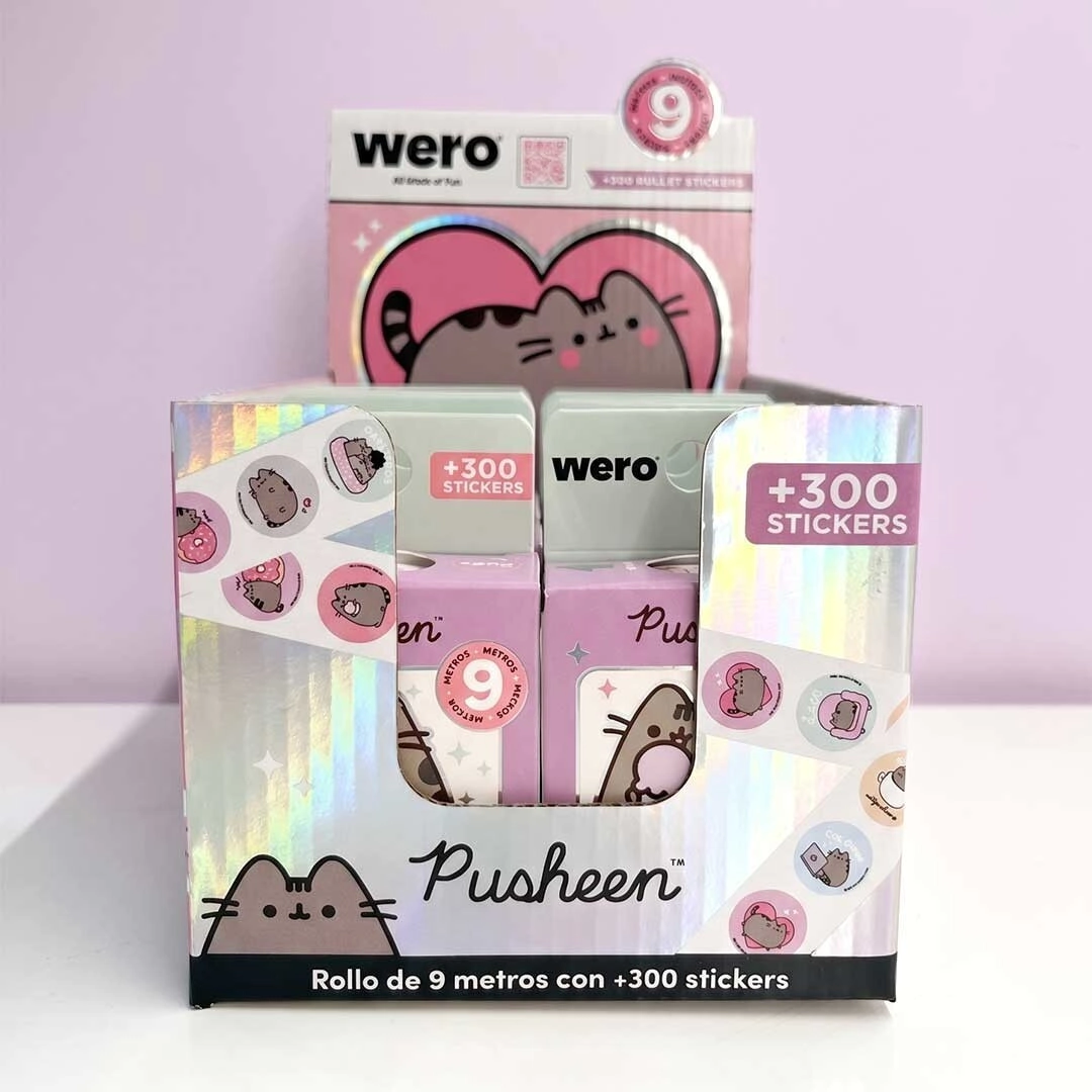 STICKERS BULLET ROLL PUSHEEN WERO