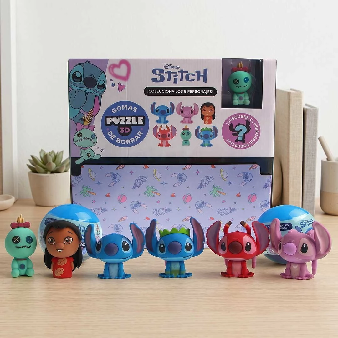 GOMA DE BORRAR PUZZLE STITCH WERO