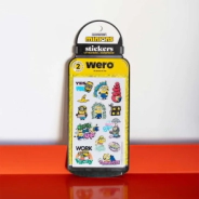 BOTTLE STICKERS WERO