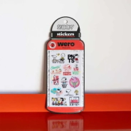 BOTTLE STICKERS SNOOPY WERO