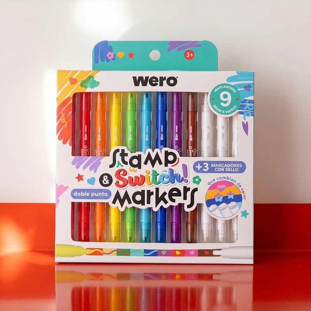 MARCADORES STAMP SWITCH WERO