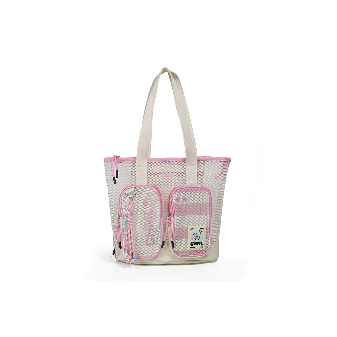 BOLSO TOTE MALIBU CHIMOLA NUDE