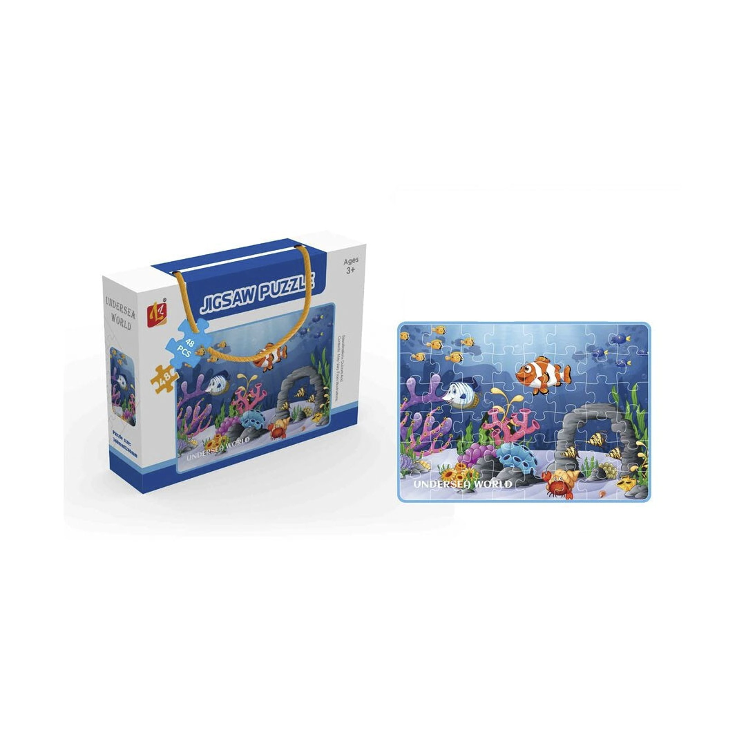ROMPECABEZAS 48 PIEZAS BAJO EL MAR