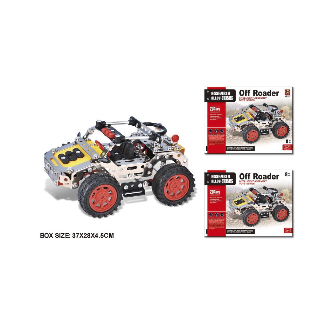 BLOQUES DE CONSTRUCCI�N DE METAL 204 PIEZAS - AUTO