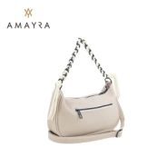 CARTERA AMAYRA CREMA