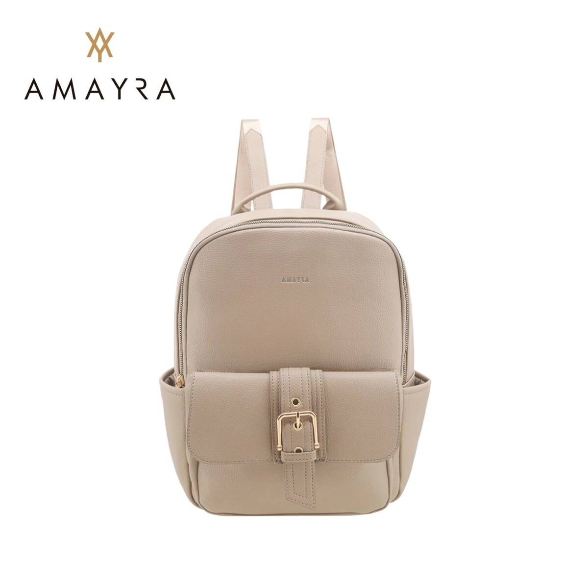 MOCHILA AMAYRA CREMA