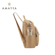 MOCHILA AMAYRA CAMEL PORTA TABLET