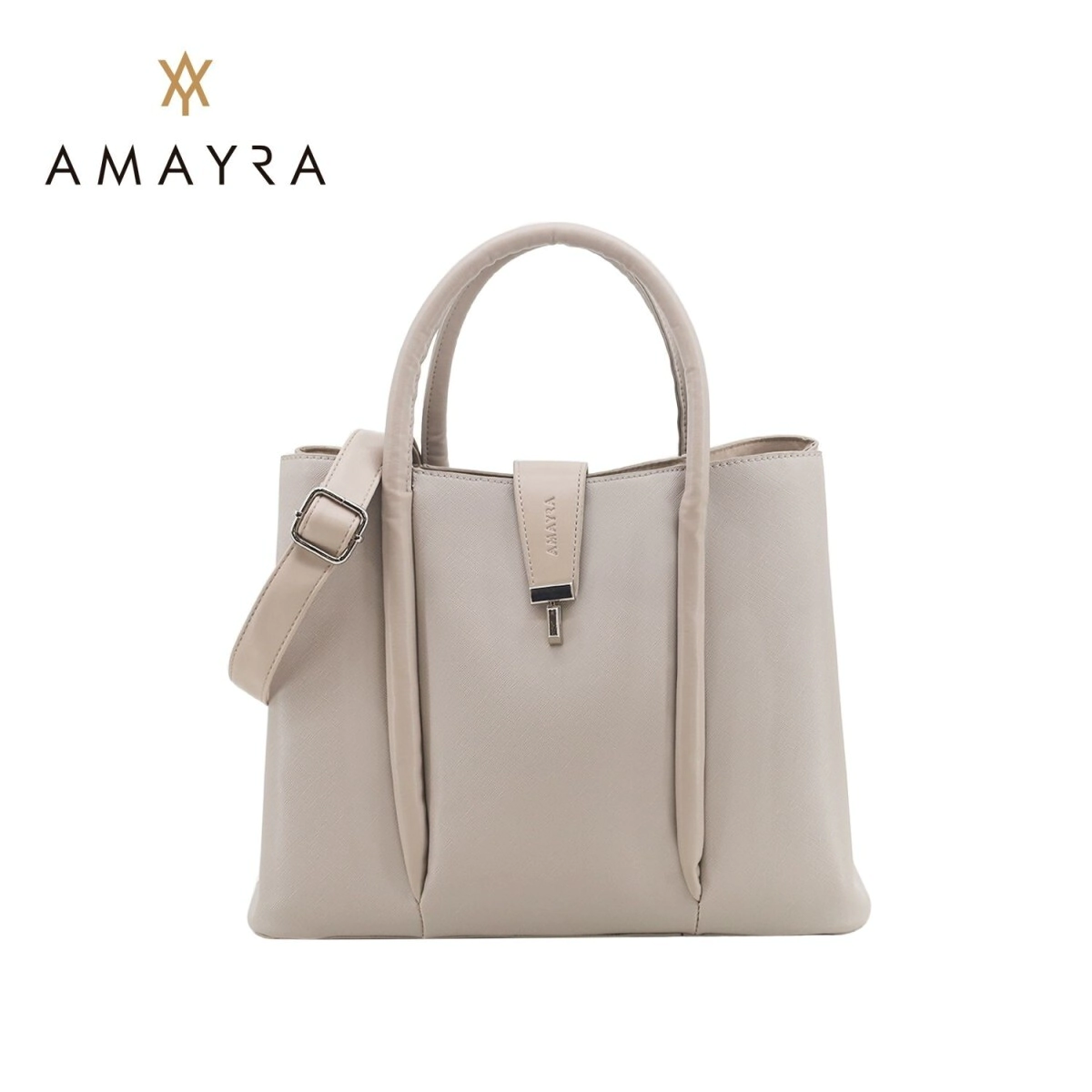 CARTERA AMAYRA GRIS CLARO