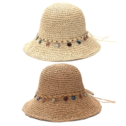SOMBRERO MUJER BOMBIN CARACOLAS SKORA