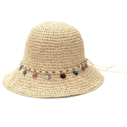 SOMBRERO MUJER BOMBIN CARACOLAS SKORA