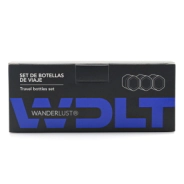SET ENVASES PARA RELLENAR X3 VIAJE PP IMANTADOS - 38ML WDLT