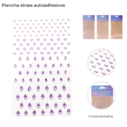 PLANCHA STRASS AUTOADHESIVOS SKORA