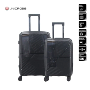SET VALIJAS 20"/24" PP NEGRO UNICROSS (SOLO X SET)