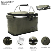 CONSERVADORA CANASTO WDLT 43x23x23 CM ISOTERMICO