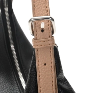 CARTERA PALERMO SKORA NEGRA 34x27x11 CM
