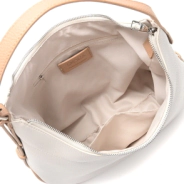 CARTERA PALERMO SKORA BLANCA 34x27x11 CM