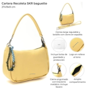 CARTERA RECOLETA SKORA LIMON 27x19x9 CM