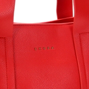 SHOPPER RECOLETA SKORA ROJO 37x29x15 CM